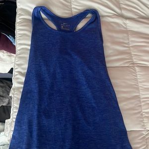 Blue Nike dri-fit tank top